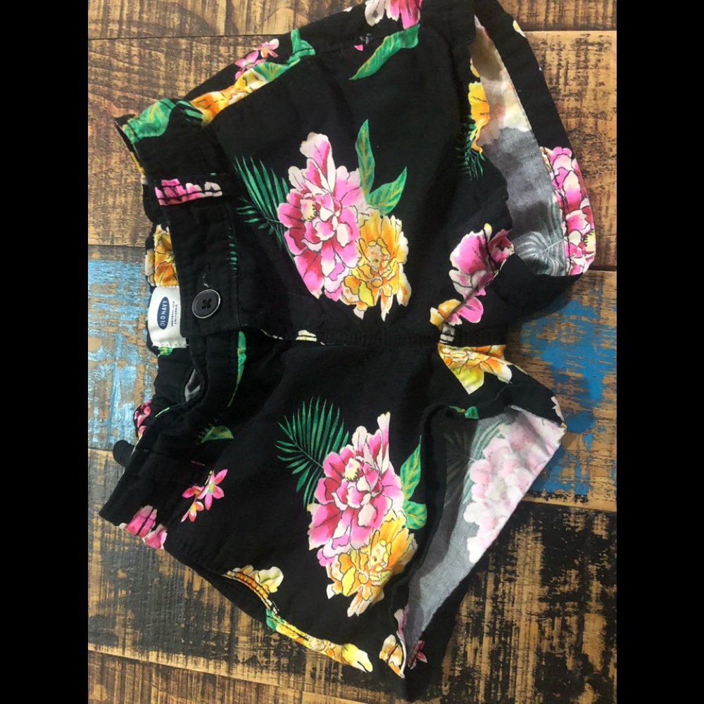 Girls Tropical Shorts
